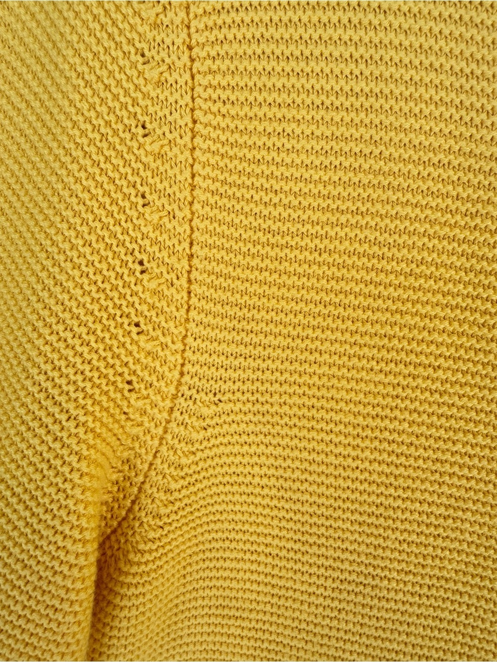 Talbots Bright Yellow Button-Front Cardigan - Picture 5 of 6